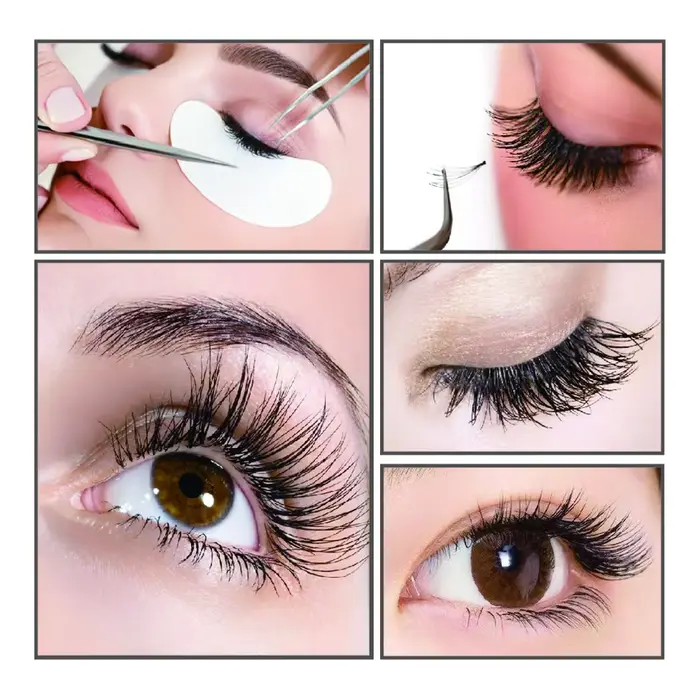 20/50/100 ks očné náplasti na predlžovanie rias Podložky pod oči Make-up