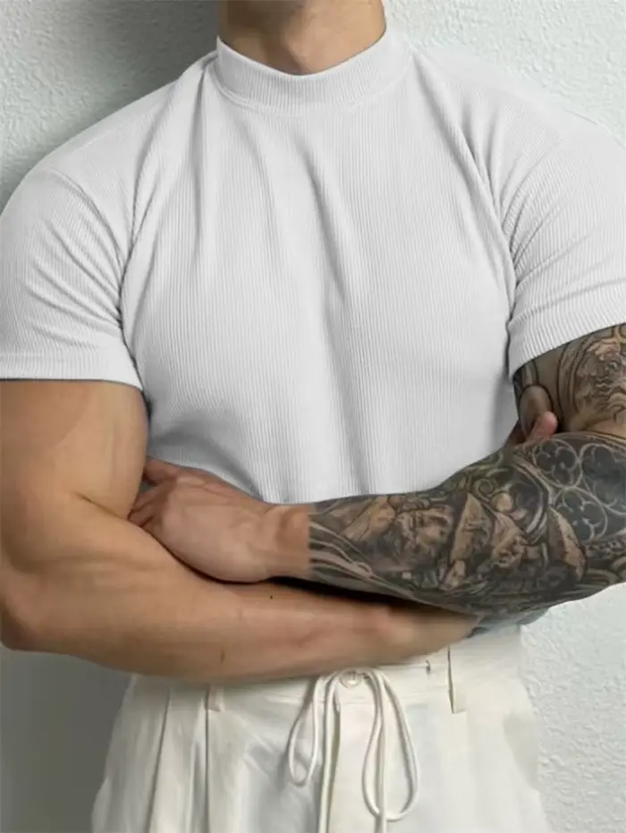 Triquet man jarné leto športový jesenný pohodlný polyester Cliffordlenox pre fitness relaxáciu a spoločenské príležitosti