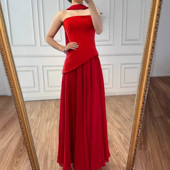 Serene Hill – robe de soirée longue, Corset lilas personnalisé, élégante, jupe fluide, pour femmes, LA73165, 2025