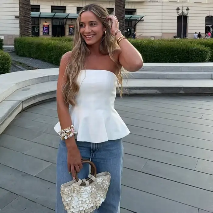 Dámske bustšie tielko KONDALA, sexy a klubový štýl, odolný polyester, jarné leto, zipsy, moderný strih, špeciálne príležitosti