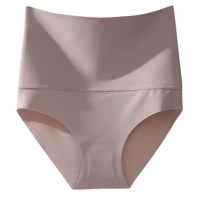 Bodyshaper taille haute sans couture culottes femmes sous-vêtements antibactériens doux entrejambe s