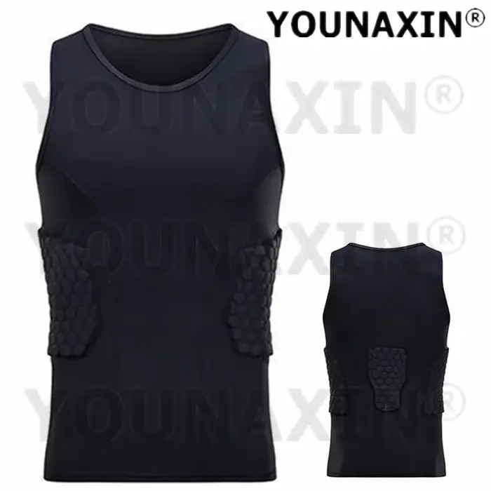 Priedušný a elastický nárazuvzdorný top pre unisex športy, športové príležitosti a intenzívne tréningy