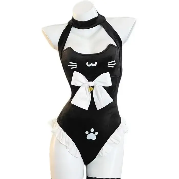 Anime mačacie dievča cosplay oblečenie