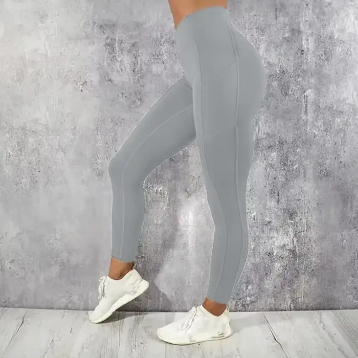 Dámske legíny polyester elastan vysoký výkon pre šport a módu elegantné pohodlné fit perfektné špeciálne príležitosti
