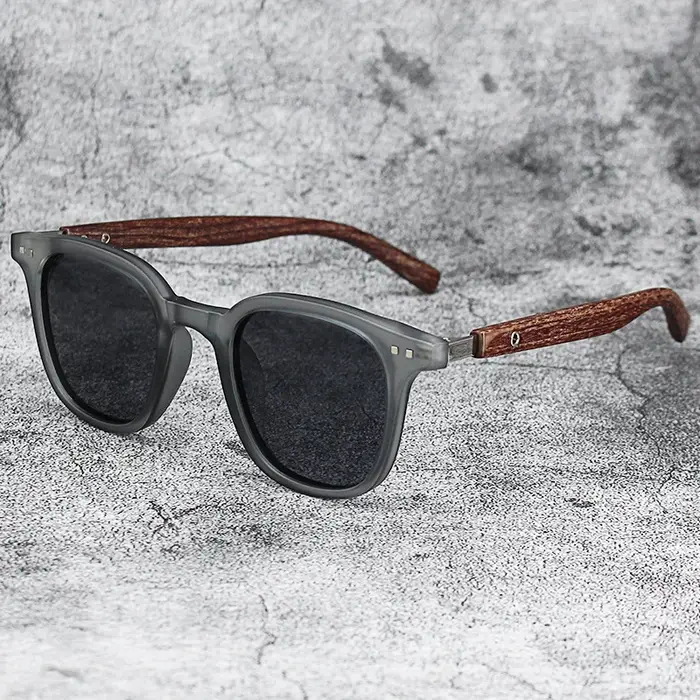 Nouvelles lunettes de soleil vintage pour hommes, monture PC, verres classiques de marque, verres tr