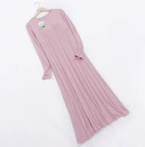 nuisette en coton modal et elastane élégante pour femmes taille m-xlxxl printemps col rond sans décoration basique nocturne chambre erotique occasionnelle