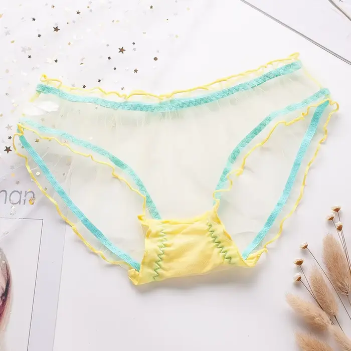 nohavičky Žena Sexy priehľadný Viacfarebná Polyester WhooHoo Podpora Bold Fashion Neformálne Špeciálne príležitosti
