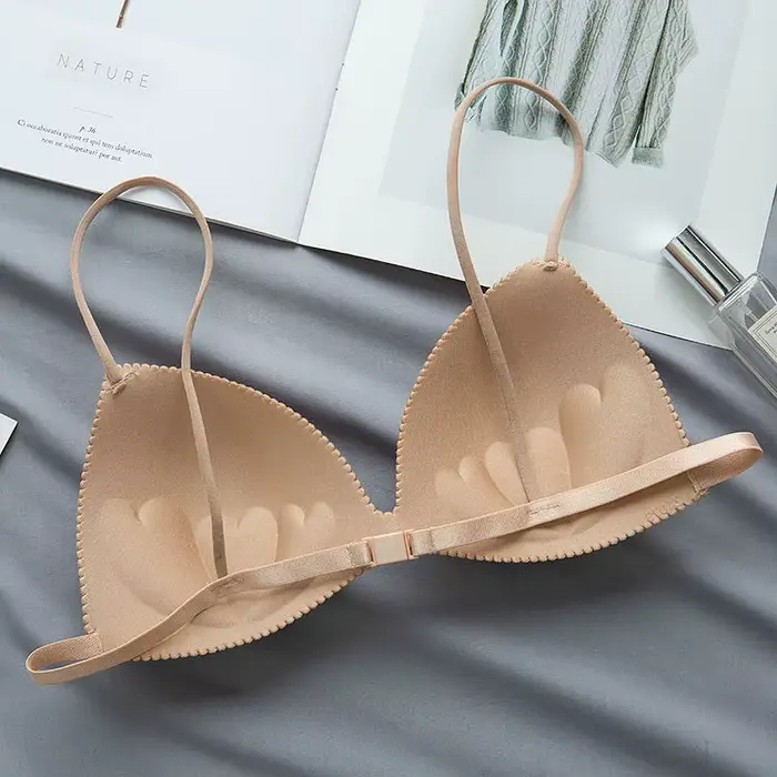 Francúzska podprsenka s tenkými popruhmi, spodná bielizeň pre dievčatá, sexy, bezšvové, jeden kus