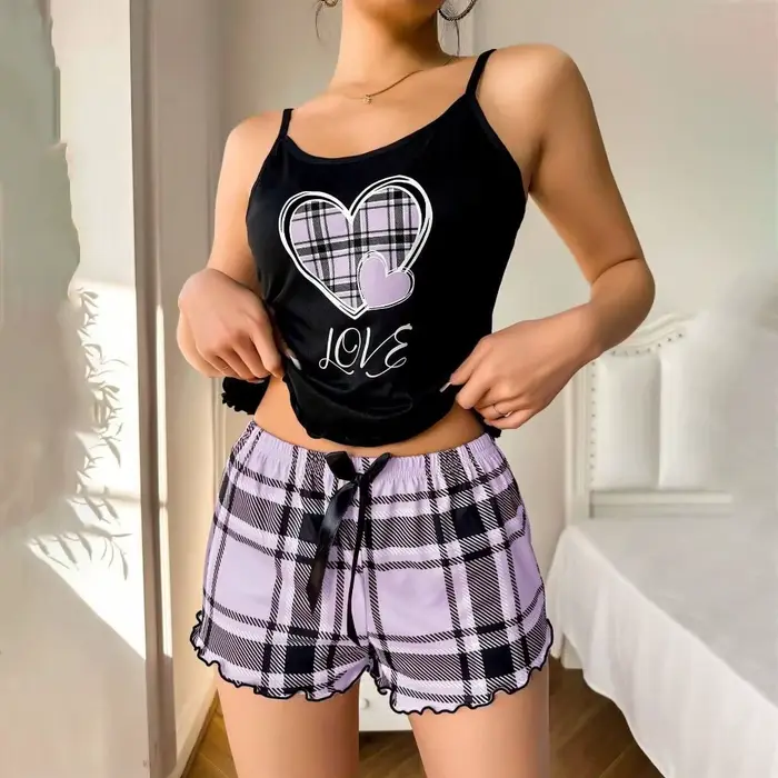 Dámske pyžamo Fashion Love Heart