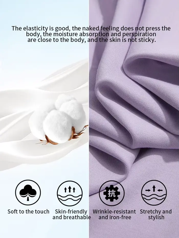 Je crois que vous T-shirt brodé à manches longues pour femmes 2025 automne violet mince haut décontr