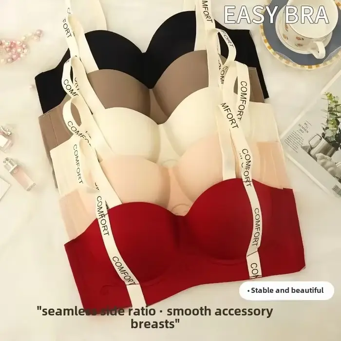 Pohodlná a elegantná push up podprsenka pre malé prsia bez švov pre ženy špeciálne príležitosti