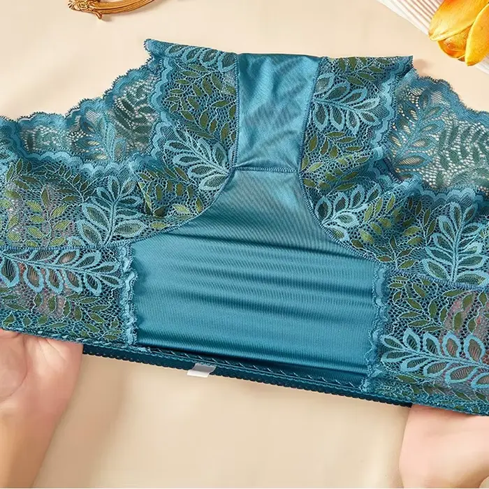 Sexi čipkované nohavičky pre ženy, bezšvové, vysoký pás, pohodlné, 3XL