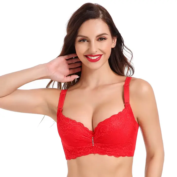 Polyester Nylon čipka Push-up podprsenka pre ženy jedna veľkosť pohodlné elegancie každodenné špeciálne príležitosti