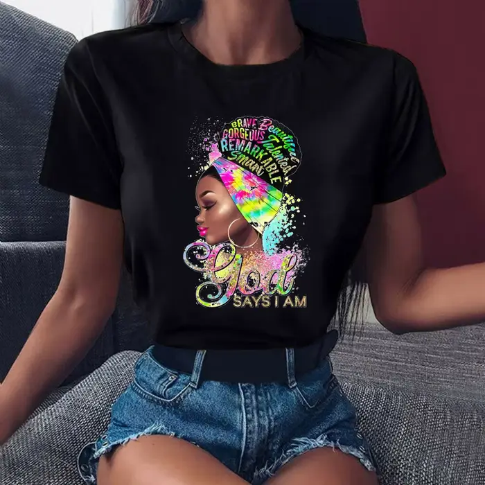 Magické tričko Black Girl