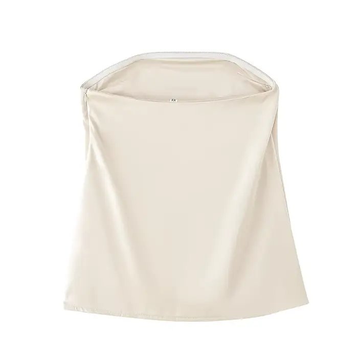 MUJER 2025 pantalons pour femmes ensembles été Satin taille haute pantalon pour femmes vacances pant