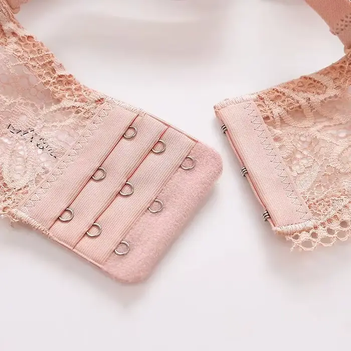 Sexy pol šálky podprsenka s kvetinovým vzorom a nastaviteľné popruhy pre ženy špeciálne príležitosti