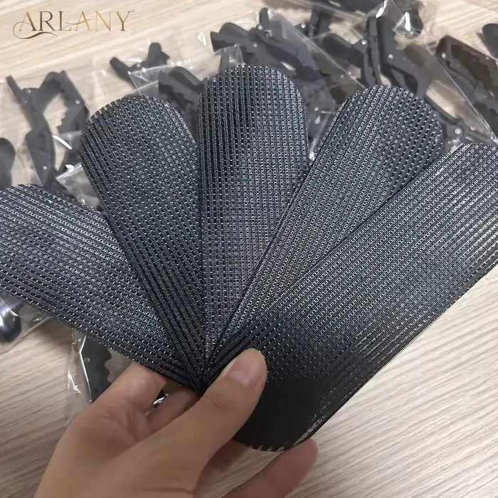 ARLANY Haircut Aid v 100% nylonovej čiernej látke pre kaderníkov Špeciálne príležitosti Kozmetický salón Rozšírenie účesu Vrkoče