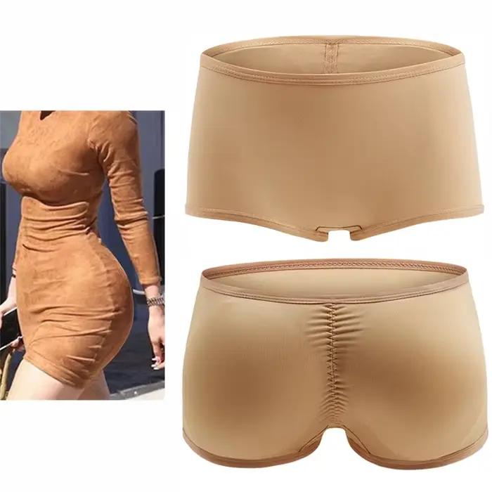 YBFDO Sexy falošný zadok tvarovače nohavičky pre ženy Lingerie spodná bielizeň Push Up vypchaté šortky tučný