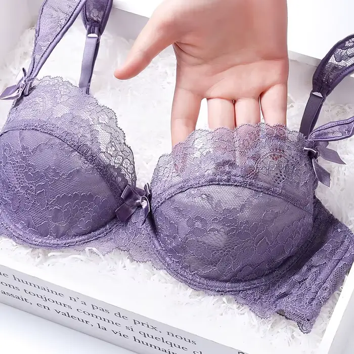 Priehľadná čipková podprsenka pre ženy, vyšívaný top, push-up podprsenky pre ženy, sexy spodná bielizeň, veľká veľkosť, D čiapka, spodná bielizeň, podprsenka, 2020