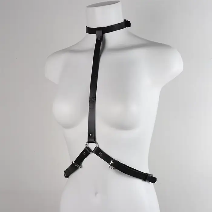Porte-jarretelles en cuir PU pour Couples, ensemble de Lingerie érotique pour femmes, Corset Sexy, h