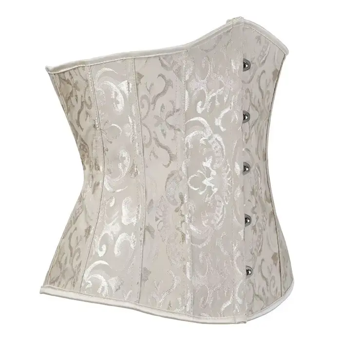 Sexy gotický polyesterový korzet pre ženy, underbust, bez ramienok, ohýbanie pása, chudnutie, tvarovanie tela, spodná bielizeň, špeciálne príležitosti na party oblečenie