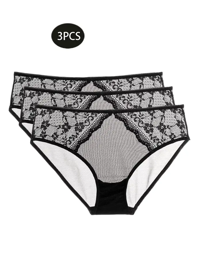 Sous-vetements feminins en elasthanne et polyamide avec motif floral en dentelle pour femmes confort et elegance occasions speciales