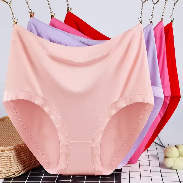 Culottes pour femmes grandes tailles confortables en modal lingerie élastique respirante pour tous les jours occasions spéciales