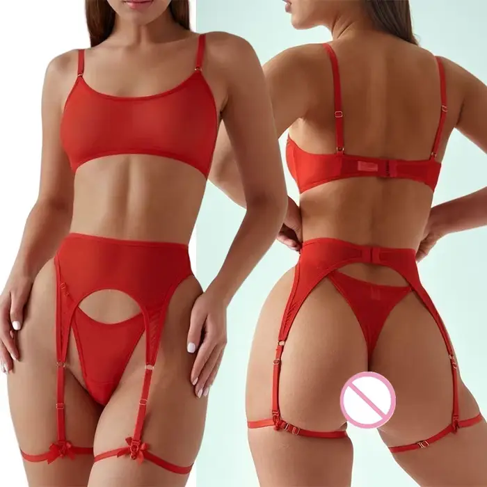 Sexy spodná bielizeň nastaviť pre ženy špeciálne príležitosti romantické a vášnivé