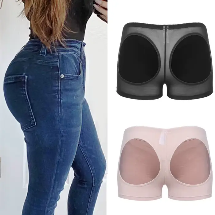 Ženské nohavičky na zdvihnutie zadku, sexy spodná bielizeň, push-up