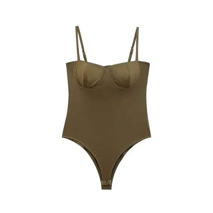 MUJER 2025 body femme Sexy Corset body pour femmes Satin dos nu body femmes une pièce combinaisons p
