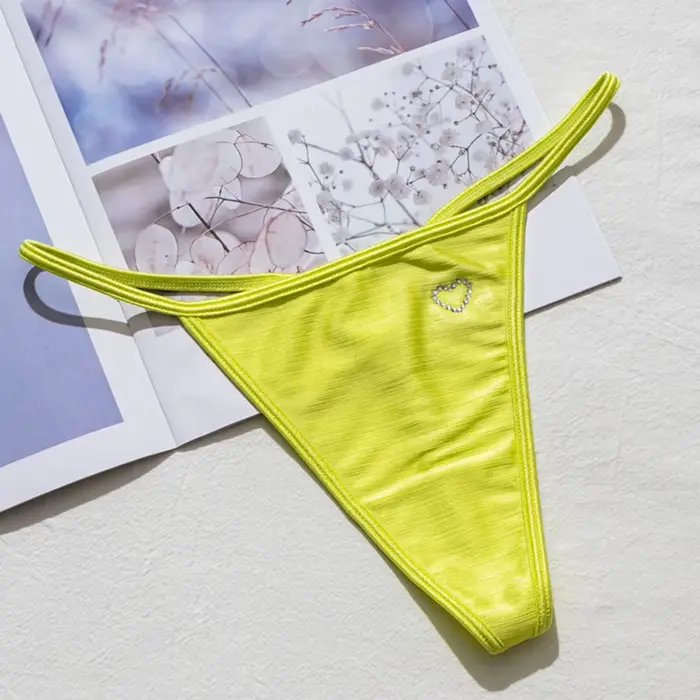 Lingerie saisonnière pour femme, culottes et strings légers à taille basse, pour usage quotidien