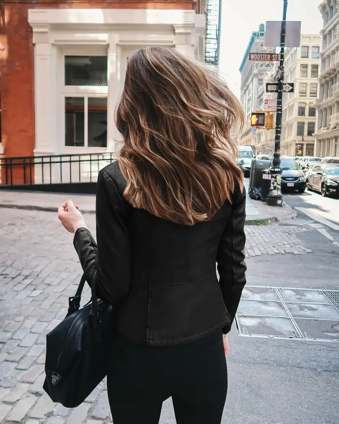 Veste bombardier Vintage en cuir PU pour femme, coupe-vent à fermeture éclair, mode décontractée, au