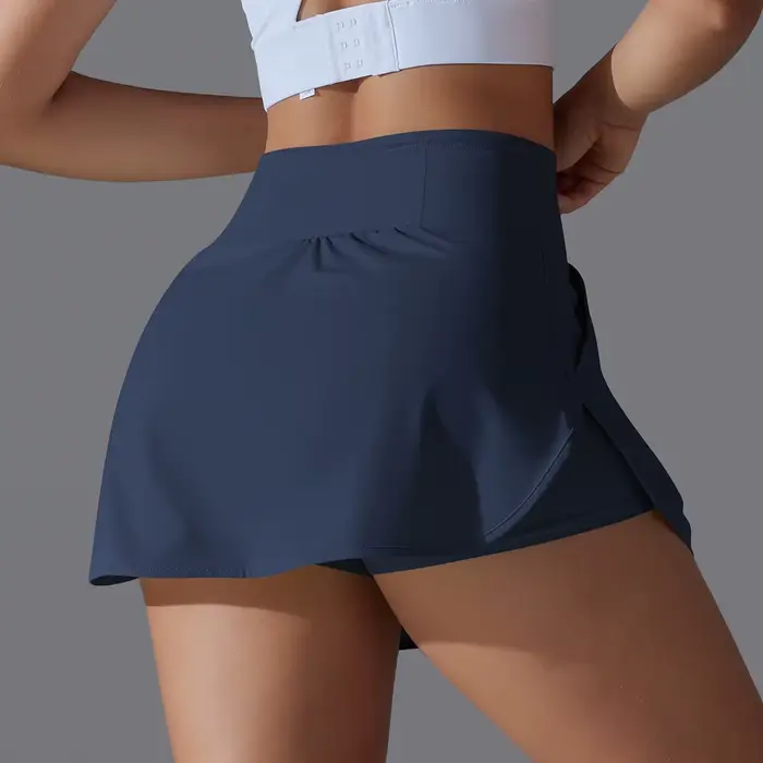 Jupe de Yoga pour Sports de plein air, jupe de Tennis, de Badminton, taille haute, respirante, pour 