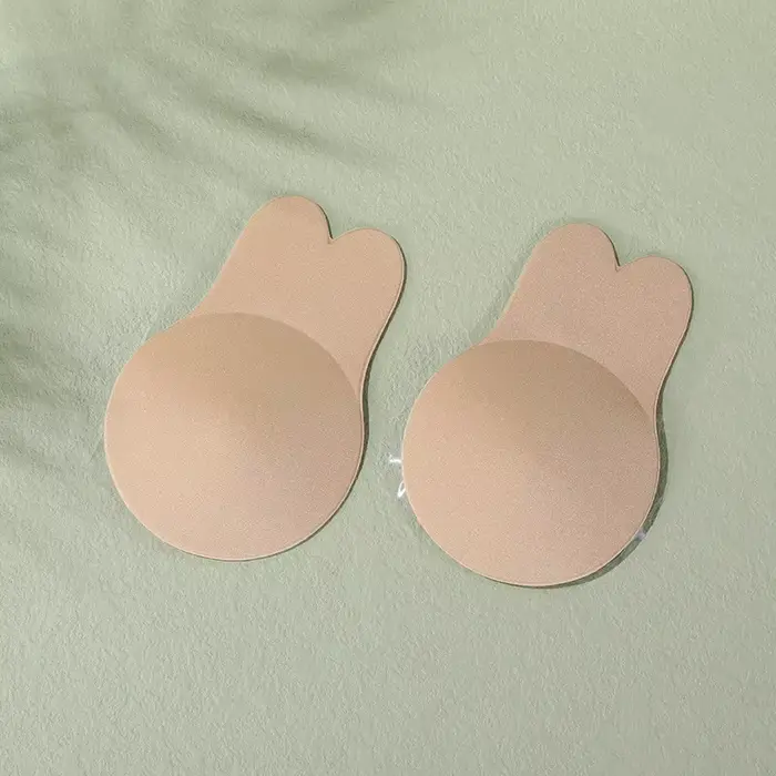 Samolepiace silikónové podprsenky pre ženy, neviditeľný kryt podprsenky bez popruhov, opakovane použiteľný lepiaci pás, push-up podprsenky