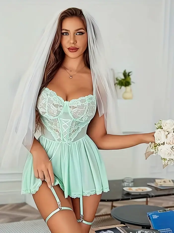 Sexy čipkovaný erotický set