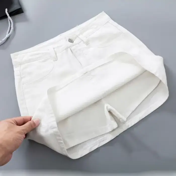 Lucyever - Mini sukňa áčkového strihu s vysokým pásom pre ženy