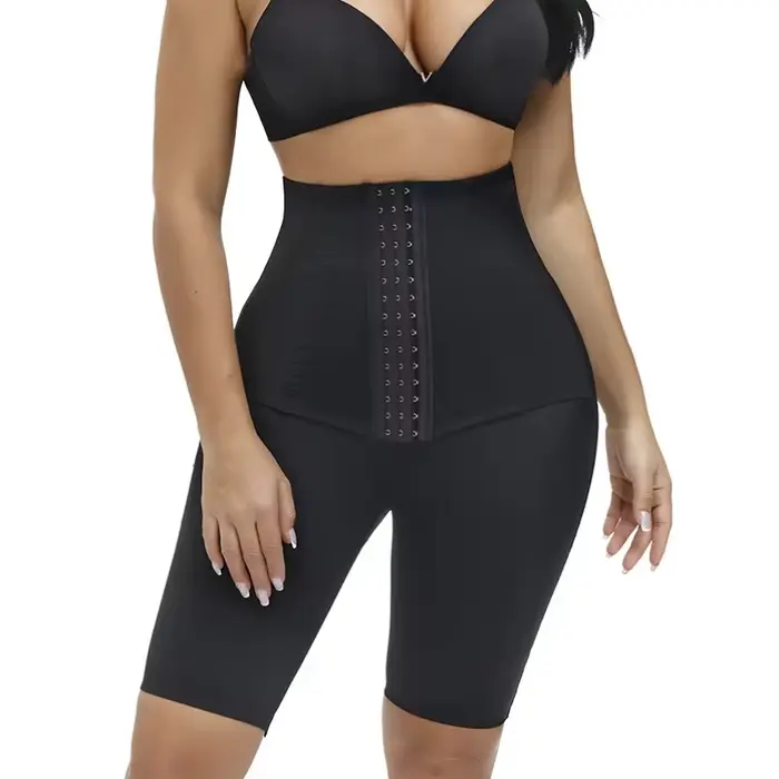 Ceinture formative pour femmes avec soulèvement des hanches et contrôle de l'abdomen en coton et nylon pour une silhouette élancée et tonique occasions spéciales