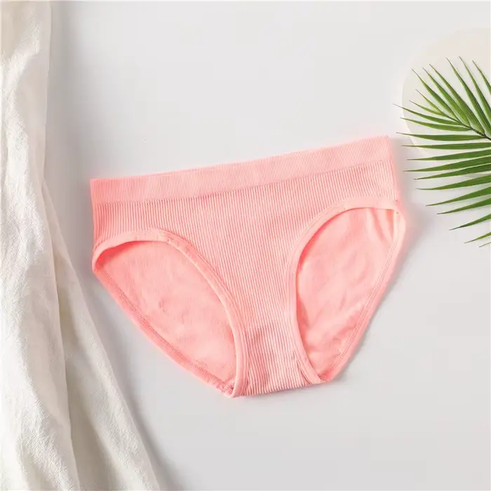 Culottes sans couture pour femmes, slips en coton, sous-vêtements sexy, caleçons pour femmes, linger