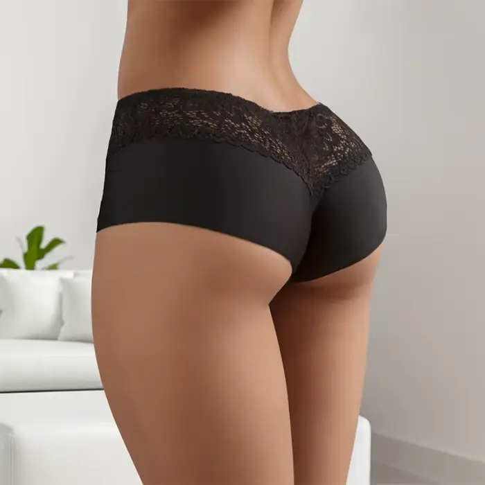 Sexi čipkované boxerky pre ženy