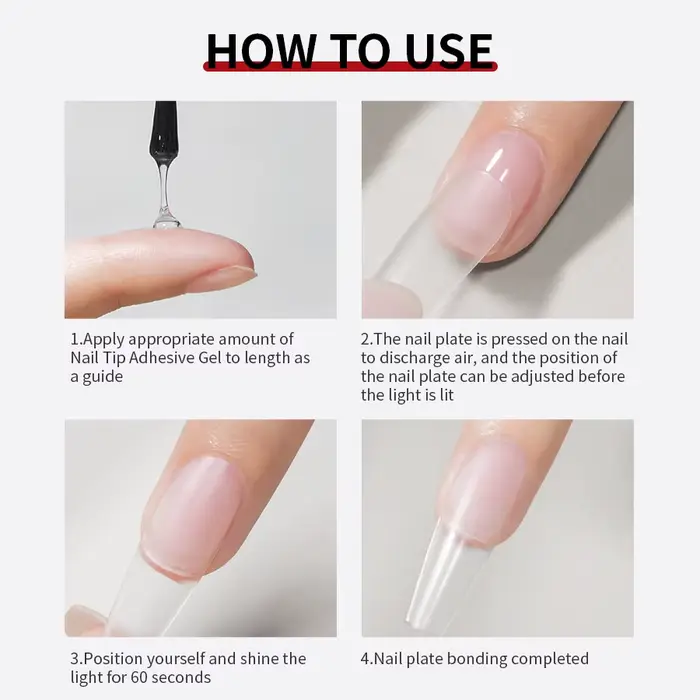 RS NAIL Lepiaci gél na nechty Trvanlivosť Všestrannosť Špeciálne príležitosti