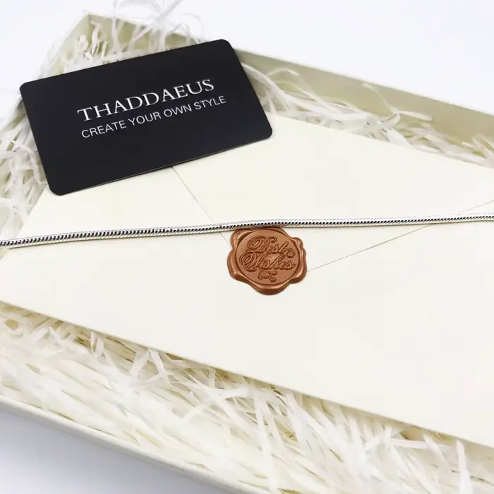 Hadová retiazka 3 mm, Romantický glam