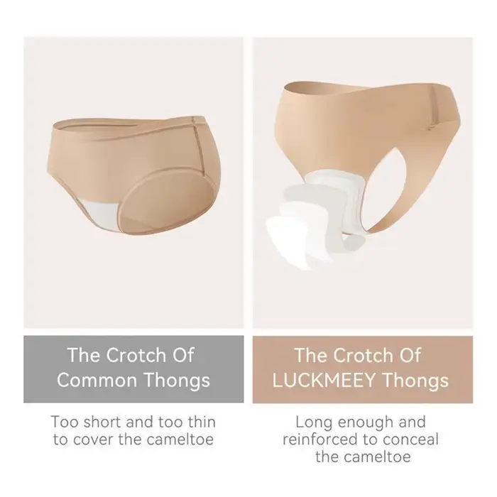 Neviditeľné nohavičky anti-camel toe pre ženy, bez švov, pre telocvičňu a cvičenie