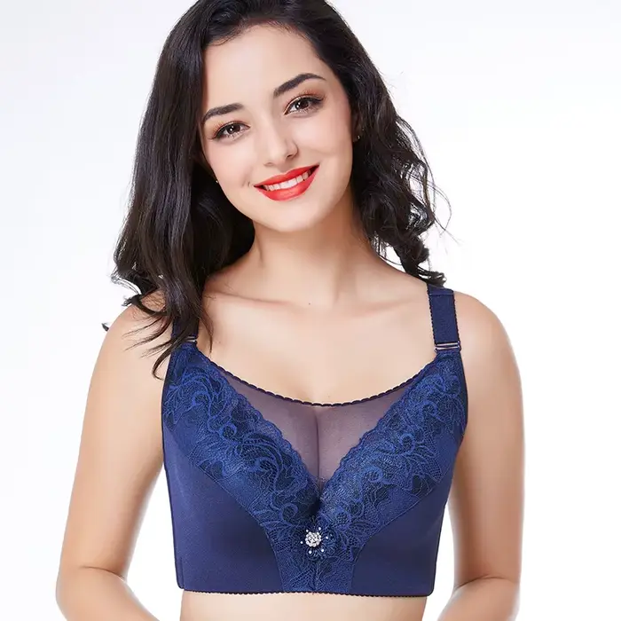 Push up podprsenka veľké veľkosti veľké bavlnené kostice podprsenka Spandex plný pohár veľké veľkosti Dámske podprsenky D E F G pohár podprsenky 120 115 52G podprsenky