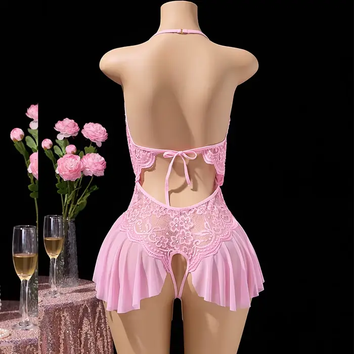 Ensemble de lingerie féminine en polyester et élasthanne pour femmes, soutien-gorge et culotte, maintien optimal et confort quotidien