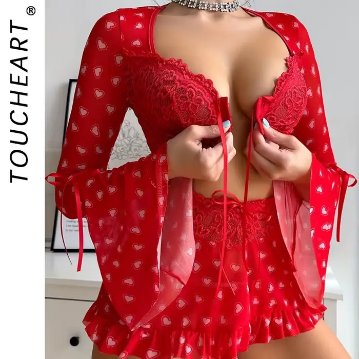 Combinaison Patchwork Toucheart Mousseline Imprimée Élégante pour Femmes Occasions Spéciales