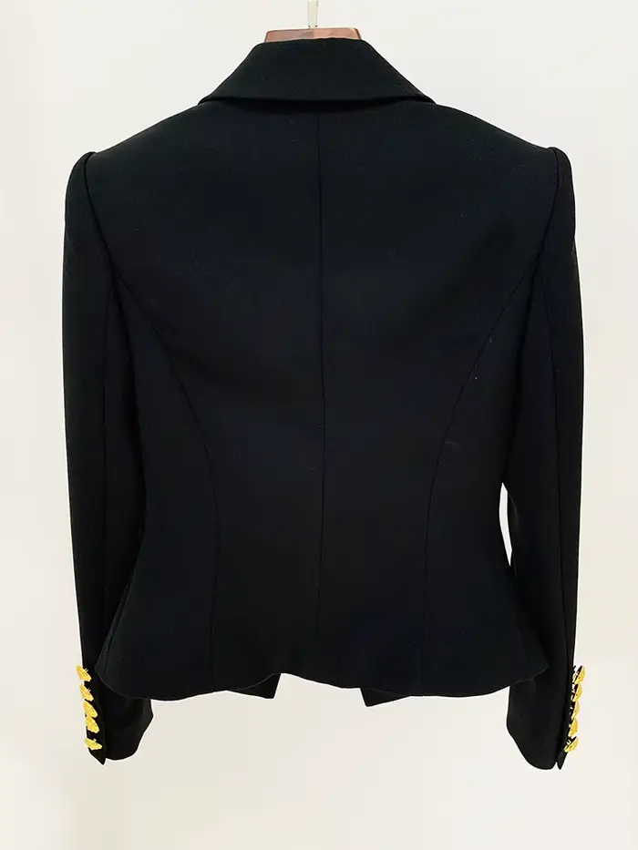 High street pevné polyesterové bavlnené sako pre ženy, slim fit, jedno tlačidlo, mestský štýl, pre rôzne príležitosti