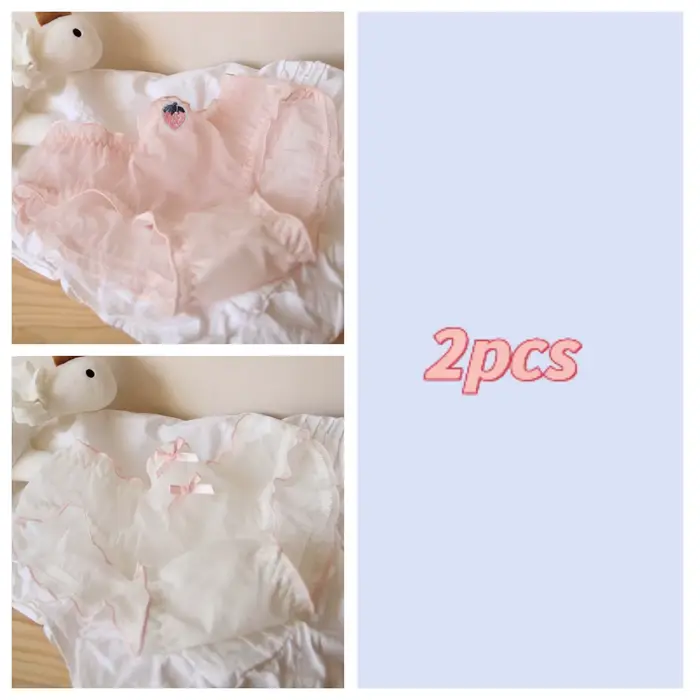 Culottes pour femmes Rose Sweetheart Pure Desire en dentelle transparente et maille respirante, avec