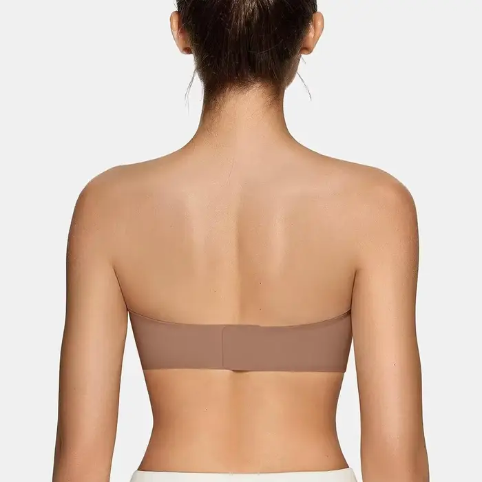 Bezramenná push-up bandeau podprsenka