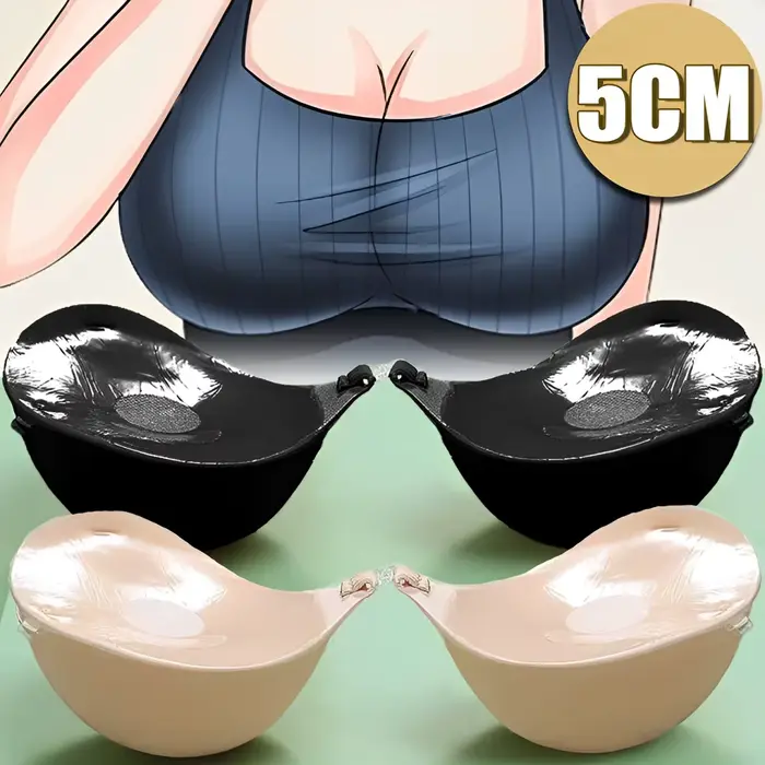 Zahusťovanie 5cm Sexy ženy priedušné lepidlo podprsenka silikónové bradavky kapela predné push up opakovane použiteľné podprsenka neviditeľné bez ramienok hrudníka nálepka