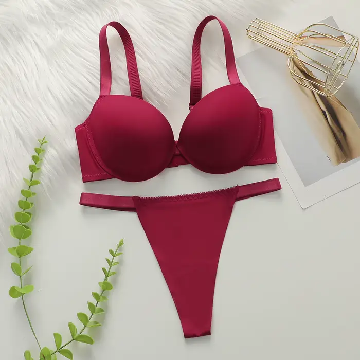 Soutien-gorge rembourré épais et Sexy avec support en acier, adapté aux petits seins pour montrer le